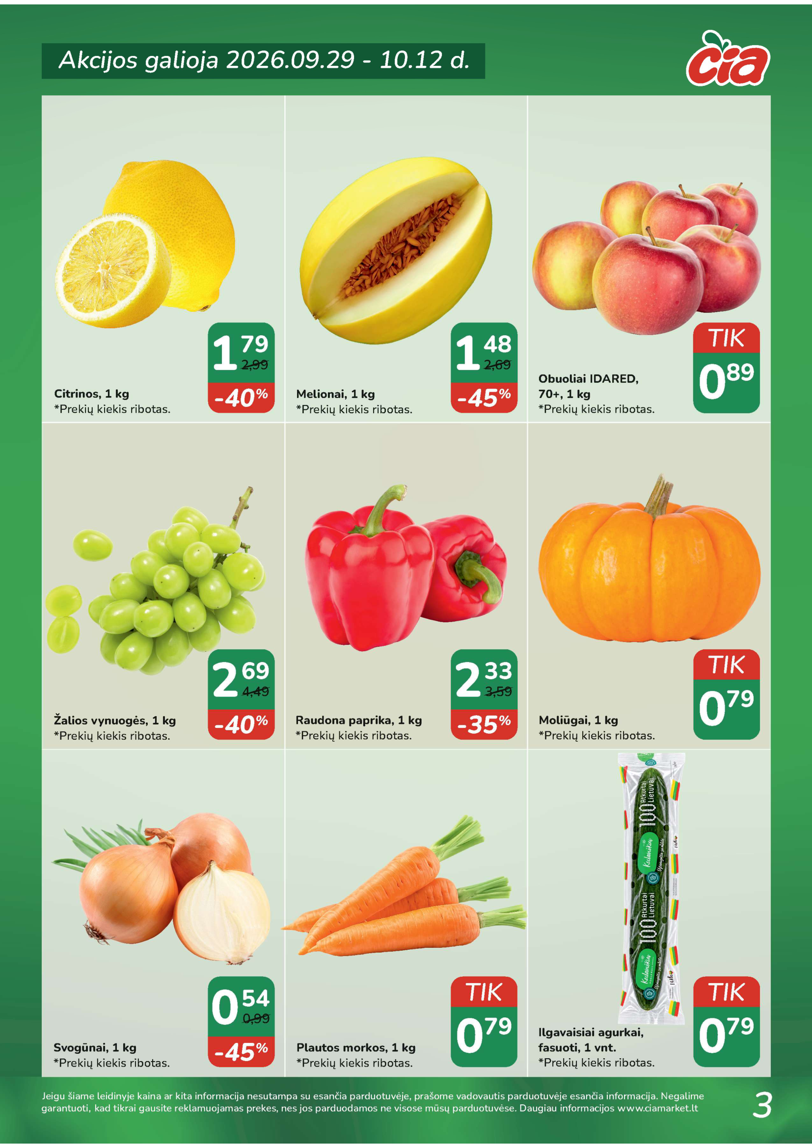 Akcijų leidinys! – 3 puslapis